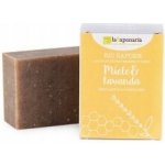 laSaponaria tuhé olivové mýdlo bio med a levandule 100 g – Hledejceny.cz