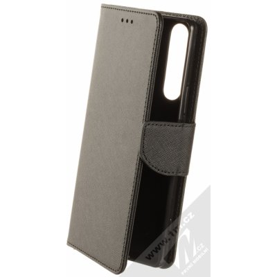 Pouzdro 1Mcz Fancy Book Sony Xperia 1 II černé – Zboží Mobilmania