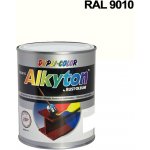 Alkyton hladký lesklý RAL 9010 bílá 750 ml – Sleviste.cz