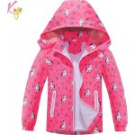 Kugo dětská šusťáková bunda s jednorožci – Zboží Mobilmania