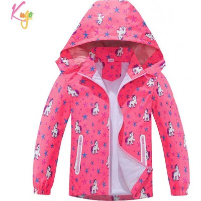 Kugo dětská šusťáková bunda s jednorožci – Zboží Mobilmania