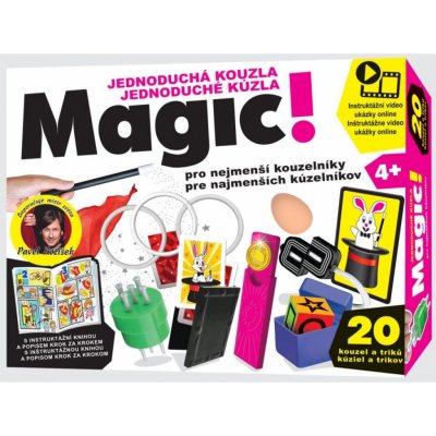 Magic! Jednoduchá kouzla pro nejmenší kouzelníky (20 triků) – Zbozi.Blesk.cz
