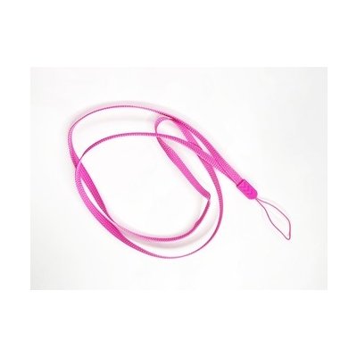Šňůrka na mobilní telefon 6mm, barva růžová – Zboží Živě
