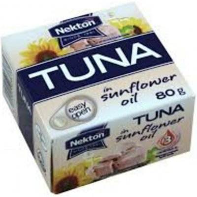 Nekton Tuňák ve slunečnicovém oleji celý 80 g – Hledejceny.cz
