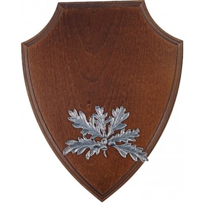 Dřevo Novák Podložka pod trofej č.308 kaštan+plechové krytí zbraní – Sleviste.cz