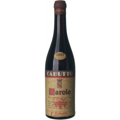 Cabutto Barolo suché červené 1957 0,75 l (holá láhev) – Hledejceny.cz