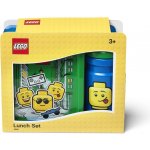 LEGO® Iconic Boy svačinový set láhev a box modrá zelená – Zboží Dáma