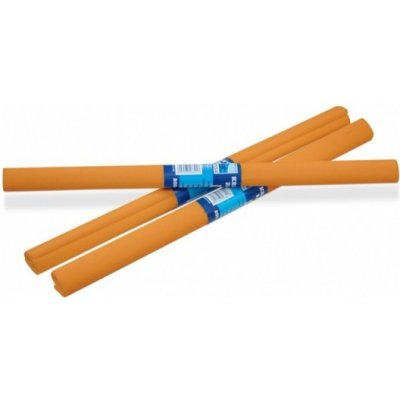 Zet servis Krepový papír - světle oranžový 5 - 50 x 200 cm – Zboží Dáma