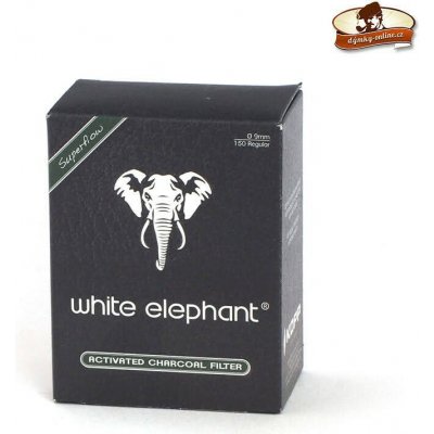 White Elephant uhlíkové/150 ks9 mm – Hledejceny.cz