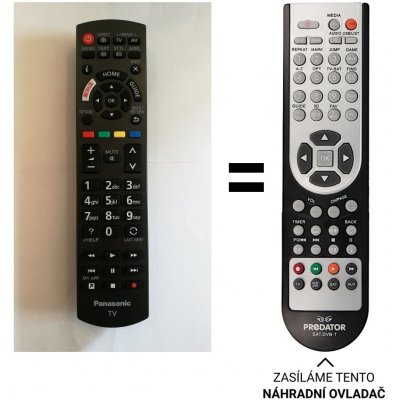 Dálkový ovladač Predátor Panasonic TX-65EX603E, TX65EX603E – Zboží Živě