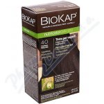 Biokap NutriColor Delicato permanentní barva na vlasy s arganovým olejem bez parfemac 4.0 Hnědá přirozená barva na vlasy 140 ml – Zbozi.Blesk.cz