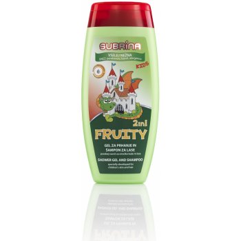 Subrina dětský sprchový gel a šampon 2v1 Fruity 250 ml