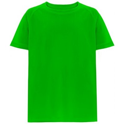 THC MOVE KIDS. Dětské tričko Limetkově zelená