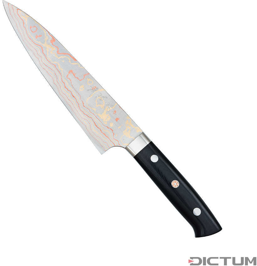 Dictum Japonský nůž Saji Rainbow Hocho Gyuto Fish and Meat Knife 180 mm