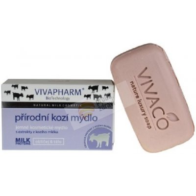 Vivapharm přírodní kozí mýdlo 100 g – Zboží Mobilmania