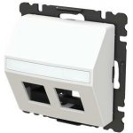 ABB Zoni kryt datové zásuvky matná bílá 5014T-A00418 240 – Sleviste.cz