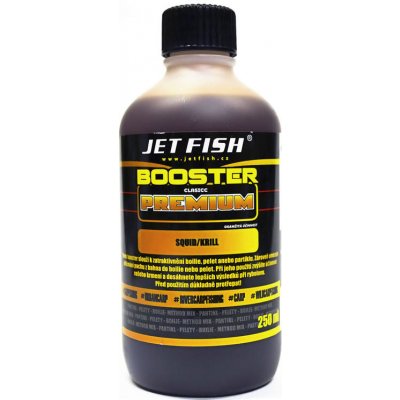 Jet Fish Premium Classic Booster 250ml - SQUID/KRILL – Sleviste.cz