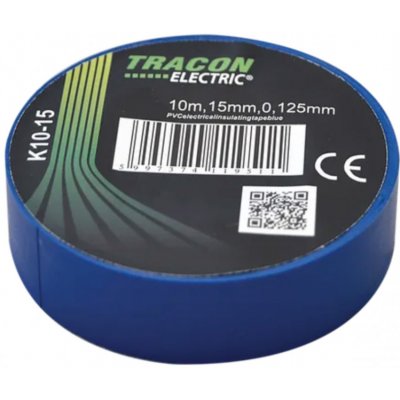 Tracon Electric Páska izolační 10 m x 15 mm modrá