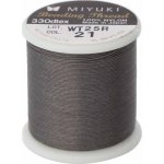 Miyuki korálkovací nit šedá – Zboží Dáma