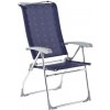 Zahradní židle a křeslo Dukdalf kempinková židle Aspen modrá kód 611/556