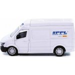 Rappa Kovová dodávka PPL s otevíracími dveřmi 14,5 cm – Zboží Dáma