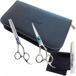 Olivia Garden Nůžky na vlasy Sada Xtreme 5,0“ + Efilační nůžky 6,35“ – Zboží Dáma