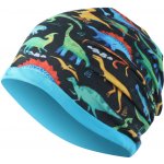 Chlapecká jarní/podzimní čepice Kugo CF5625 dinosauři – Sleviste.cz