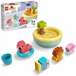LEGO® DUPLO® 10966 Legrace ve vaně: Plovoucí ostrov se zvířátky – Zboží Živě