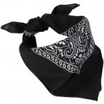 Šátek Mil-tec Western bandana černý – Zboží Dáma