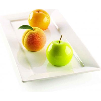 Silikomart silikonová forma na dezerty jablko merunka broskec 118 ml – Zboží Mobilmania