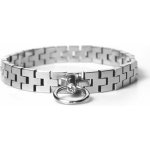 Triune Watchband Collar with Lock kovový obojek – Zboží Dáma