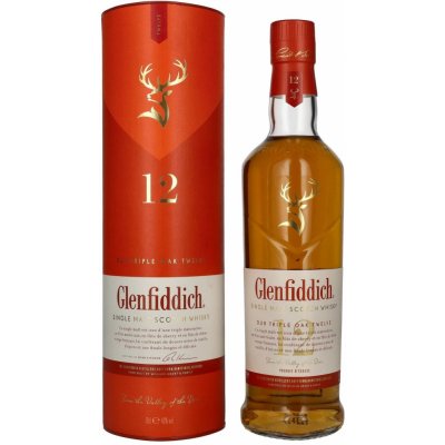 GLENFIDDICH TRIPLE OAK 12y 40% 0,7 l (tuba) – Hledejceny.cz