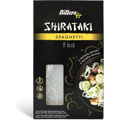 Bitters Shirataki FIT špagety slim 390 g – Hledejceny.cz