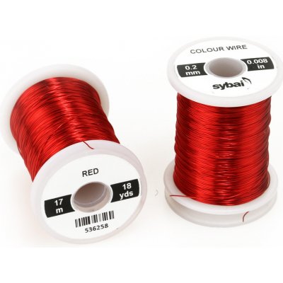 Sybai Drátek Colour Wire Red 0,2 mm – Hledejceny.cz