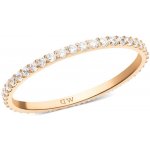 Daniel Wellington bronzový prsten s kubickými zirkony Mirelle DW0040157 – Zboží Dáma