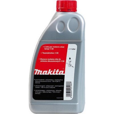 Makita Olej pro dvoutaktní motory 1:50 1 l – Zboží Mobilmania