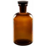 Láhev skleněná kulatá s broušeným hrdlem 250 ml HNĚDÁ 82025-k-250 – Hledejceny.cz