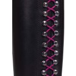 QHP elastické glitter pár pink – Zboží Dáma