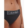 Calvin Klein Dámské tanga Heritage QF6774E UB1 Černá