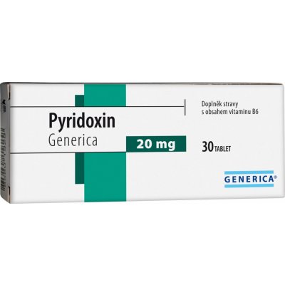 Generica Pyridoxin 30 tablet – Hledejceny.cz