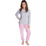 Betty Mode dívčí pyžamo glamour šedé – Zbozi.Blesk.cz