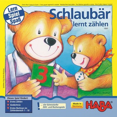 Haba Chytrý medvěd: první počítání Schlaubär – Zboží Mobilmania