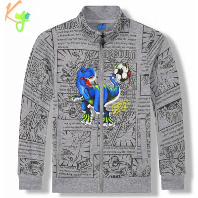KUGO Chlapecká ST8811 šedá – Zboží Dáma