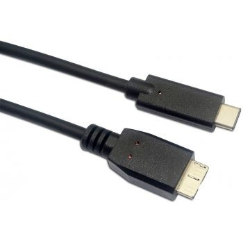 Sandberg 136-07 USB-C - USB3.0 Micro-B, 1m, černý