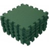 Pěnové puzzle Baby Dan hrací podložka Puzzle Dark Green 9 ks