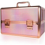 Diament Kosmetický kufřík na laky M Rose golden BMD K105-9HM – Zboží Dáma