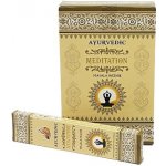 Ayurvedic indické vonné tyčinky Meditation 16 g – Zboží Mobilmania