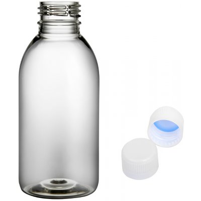 Tera Plastová lahvička čirá s bílým uzávěrem 150 ml – Sleviste.cz