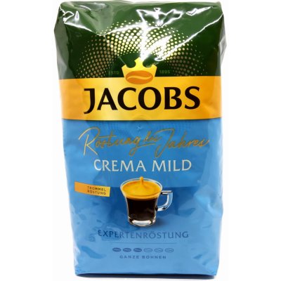 Jacobs Crema MILD 1 kg – Zboží Mobilmania