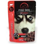 Fine Dog Adult hovězí v omáčce 100 g – Hledejceny.cz
